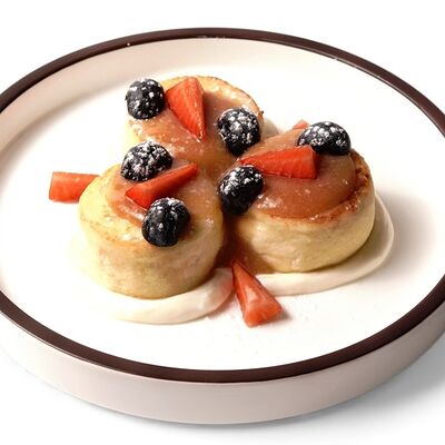 Сырники с соленой карамелью в Завтрак по цене 550 ₽