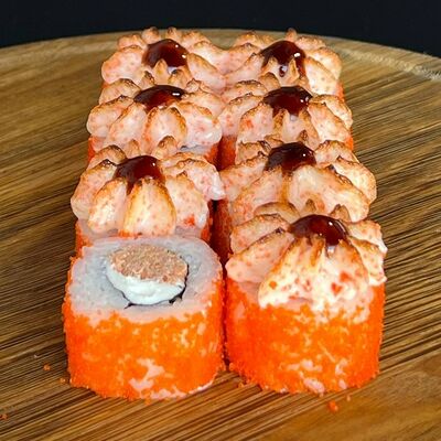 Запеченный с лососем терияки в ГансРолл по цене 635 ₽