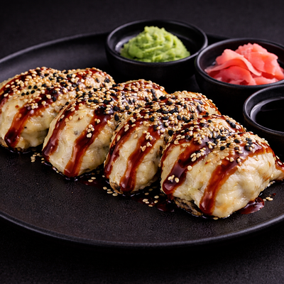 Запеченные мидии в Авто Япончик по цене 963 ₽