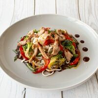 Вок со свининой в соусе терияки в Гудди