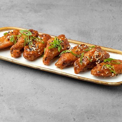 Крылья в азиатском стиле в Большая рыба по цене 560 ₽