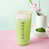 Матча Макиато с солёным крем-чизом в WON CHA