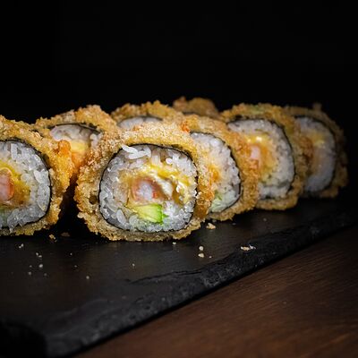 Ролл Эби темпурав МАЛИНА АЗИЯ по цене 580 ₽