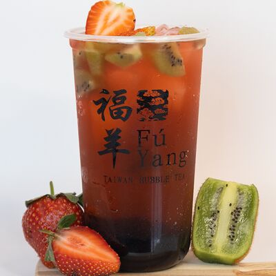 Мохито Киви-клубника в Fu Yang Bubble tea по цене 545 ₽