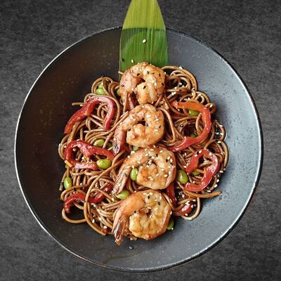 Соба с креветкойв Тай По по цене 610 ₽