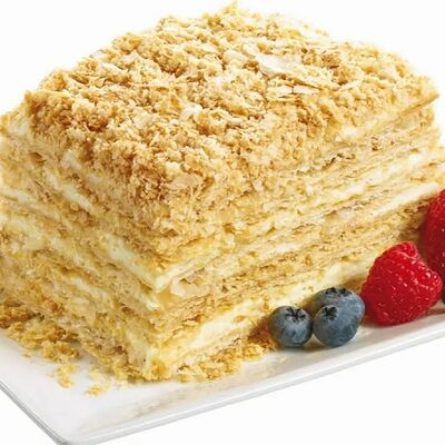 Наполеон с заварным кремом в Три печки по цене 270 ₽