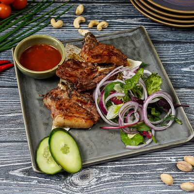 Шашлык из бараньей спинки в КАФЕ ВЕСНА по цене 1009 ₽