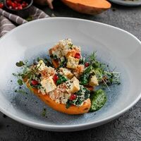 Батат с маринованным тофу (Постное меню) в Юность