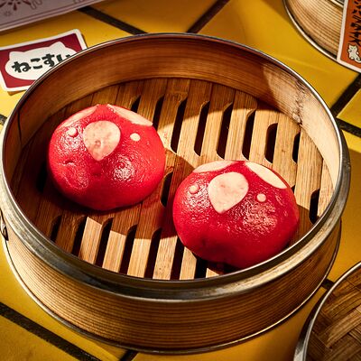 Паровые булочки Бао с малиной в Bao по цене 350 ₽