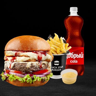 Комбо Суприм в Black Star Burger по цене 1628 ₽