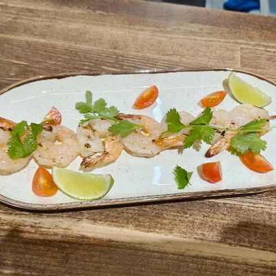 Креветки гриль в Высоко Высоко по цене 645 ₽