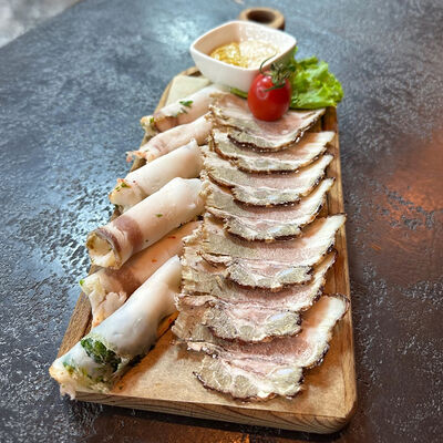 Тарелка с саломв Шампур по цене 580 ₽