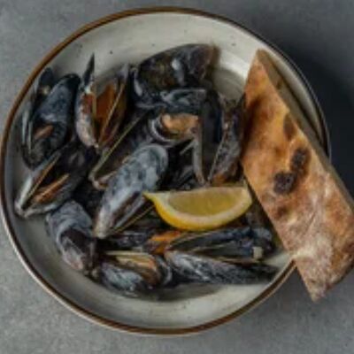 Мидии в соусе дорблю в Буржуй по цене 1100 ₽