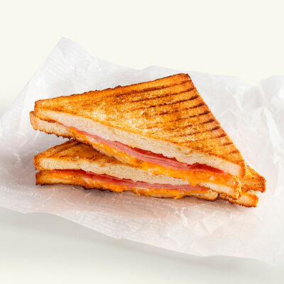 Тост с ветчиной и сыром в Вкусномаркет по цене 209 ₽