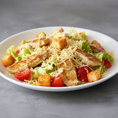 Цезарь с курицейв SASHIMI по цене 580 ₽