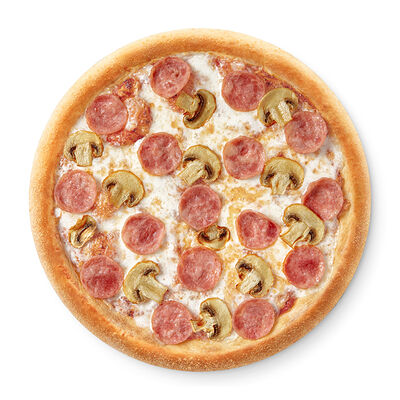 Пицца Ветчина и грибы 20 см Оригинальное в Domino Pizza по цене 529 ₽