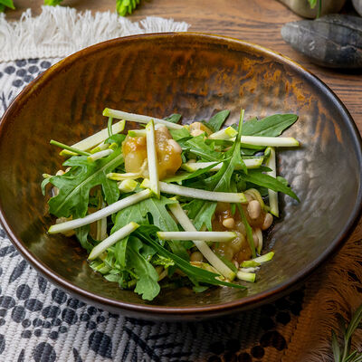 Страчателла с руколой, грушей и мисо-мёдом в Белок по цене 670 ₽