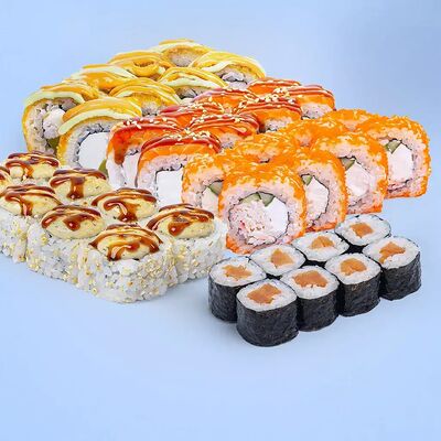 Сет Семейный в EDOO Rolls & Pizza по цене 2290 ₽