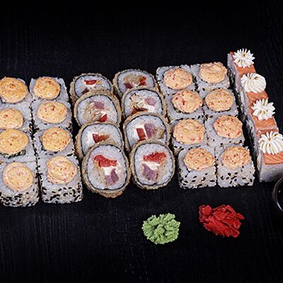 Сет №10 в SUSHIBOX по цене 1529 ₽