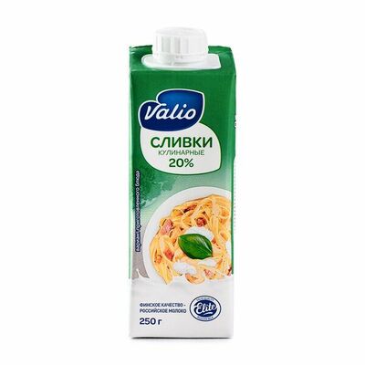Сливки стерилизованные Valio 20% бзмж в Азбука Вкуса Экспресс Меню по цене 131 ₽