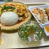 Ком хай шан рис с морепродуктами в Pho Ханой