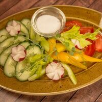 Овощное ассорти в Бегемот и мышь