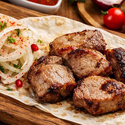 Свинина кусковая в Таверна по цене 120000 сум