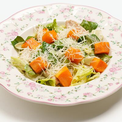 Салат с тыквой и индейкойв Лизонька, ты где? по цене 370 ₽