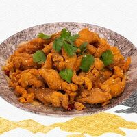 Хрустящие куриные ломтики в Пекин
