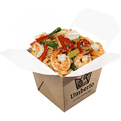 Лапша Вок с креветкой в Umberto по цене 725 ₽