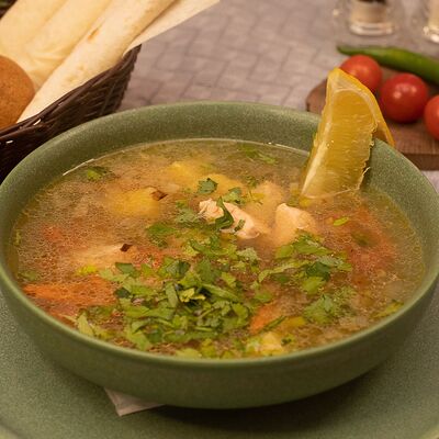 Уха из лосося в Кампус по цене 425 ₽