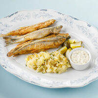 Жареная балтийская корюшка по-домашнему в Терраса