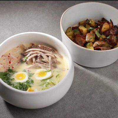 Окрошка с говяжьим языком в 321 Club by Novikov по цене 650