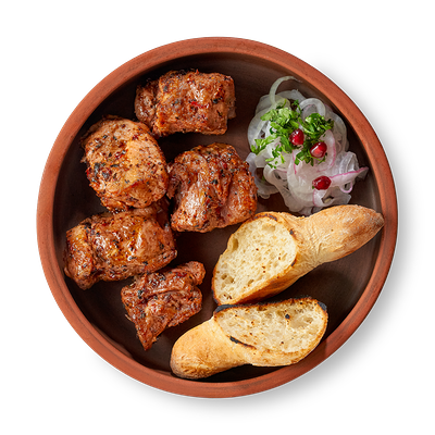 Шашлык из свинины в Старик хинкалыч по цене 670 ₽