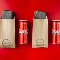 Сет на двоих 2 шаурмы BBQ и 2 Добрый Cola в ROLL X