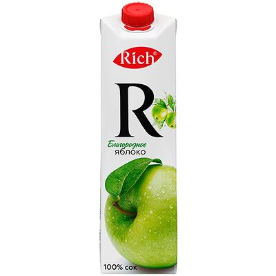 Сок Rich Яблочный в Седло по цене 550 ₽