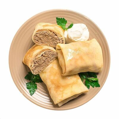 Блинчики с мясом в Азбука Вкуса Экспресс Меню по цене 498 ₽