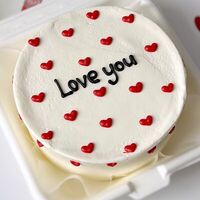 Бенто-торт на день рождения или годовщину Love you в Miracle bakery