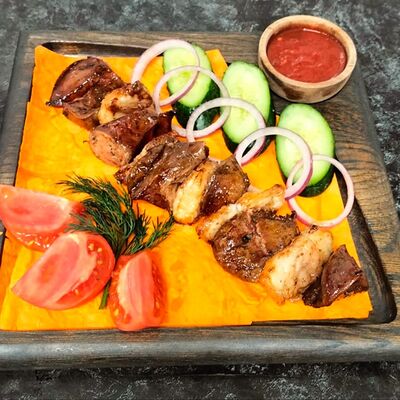 Говяжья печень на мангале в Чайхана экспресс по цене 260 ₽