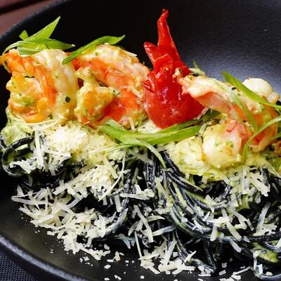 Паста с креветкамив Nyen по цене 750 ₽