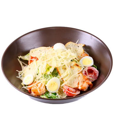 Салат Цезарь с креветками в GrU seasons по цене 690 ₽