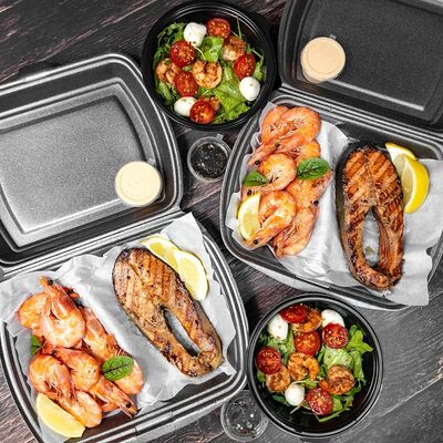 Сет для двоих с креветками в РАКОВАРЪ по цене 2690 ₽