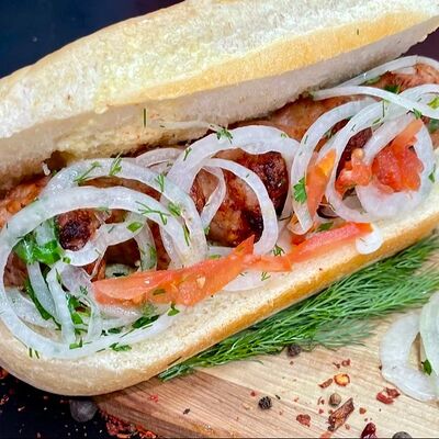 Люля-кебаб в булочке куриный в ФастФуд 34 - Кафе на Юности по цене 390 ₽