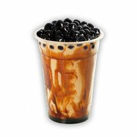 Чёрный чай с молоком в The TAP Bubble Tea