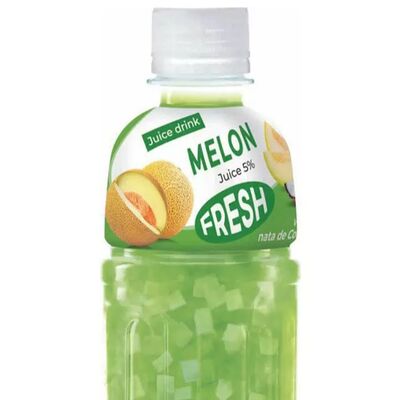 Напиток сокосодержащий Fresh Melon Juice с кусочками кокосового желев Новый вкус по цене 135 ₽