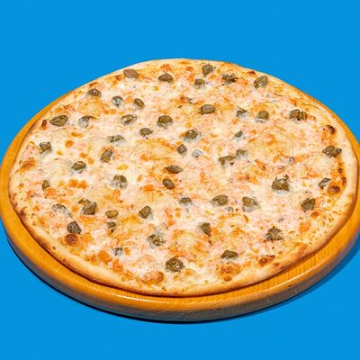 Пицца с лососем и каперсами в Kiss по цене 430