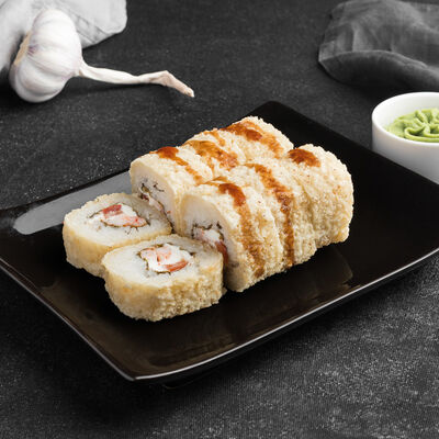 Ролл теплый с креветкой в Vkus Land по цене 345 ₽