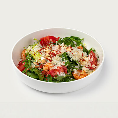 Зелёный салат с креветками в VASILCHUKI Chaihona №1 по цене 790