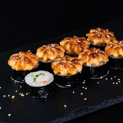 Запеченная креветка в СушиТаяки по цене 897 ₽