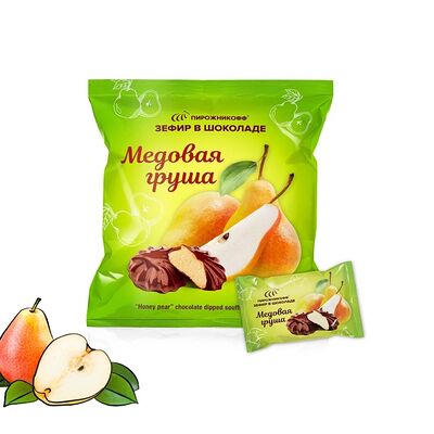 Зефир Пирожникофф Медовая груша в шоколаде в Пирожникофф по цене 235 ₽